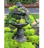 Tall Shape Vintage Style Garden Indoor Outdoor Landscape Bowl Planter 